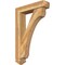 Ekena Millwork Legacy Arts and Crafts Rough Sawn Bracket w/ Offset Brace, Western Red Cedar, 6"W x 26"D x 38"H BKT0604X26X38LEC03RWR - alternate 1